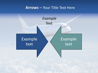 Aviation Travel Sun PowerPoint Template