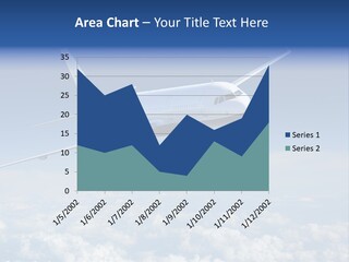 Aviation Travel Sun PowerPoint Template