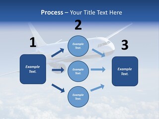 Aviation Travel Sun PowerPoint Template