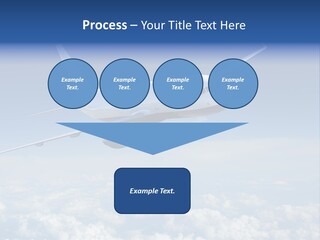 Aviation Travel Sun PowerPoint Template