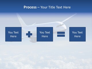 Aviation Travel Sun PowerPoint Template