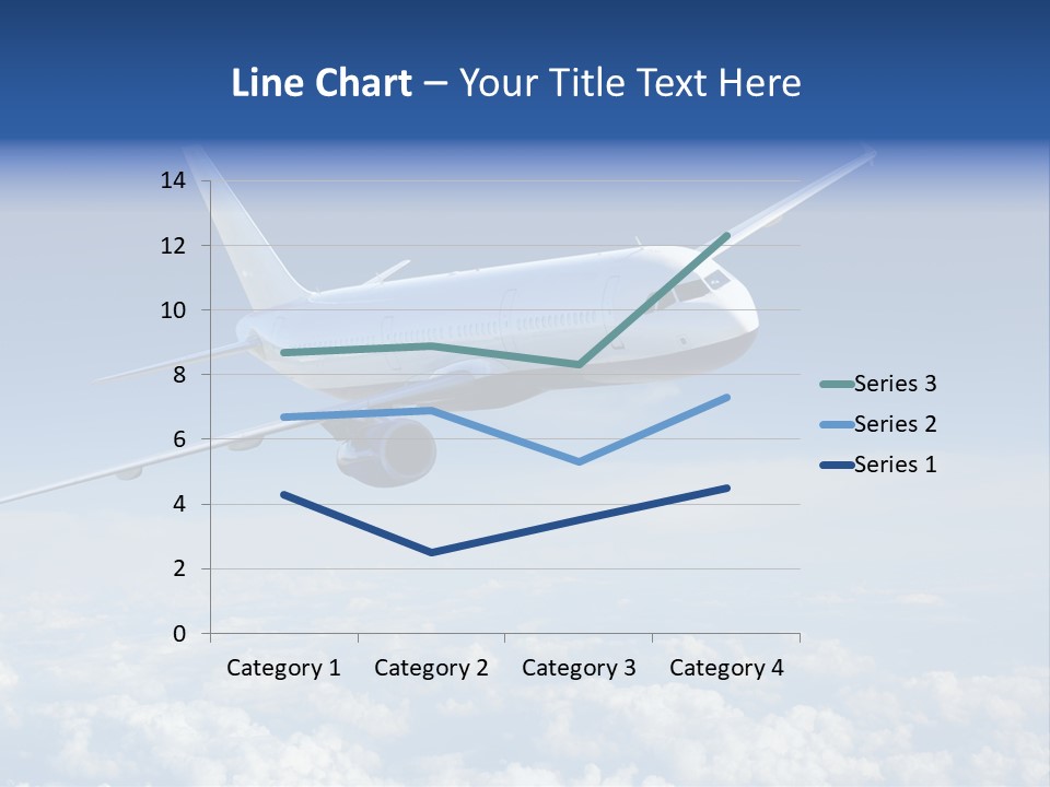 Aviation Travel Sun PowerPoint Template