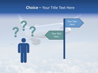 Aviation Travel Sun PowerPoint Template