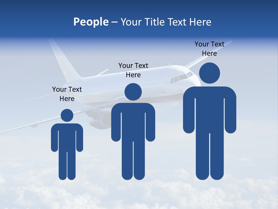Aviation Travel Sun PowerPoint Template