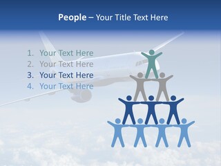 Aviation Travel Sun PowerPoint Template