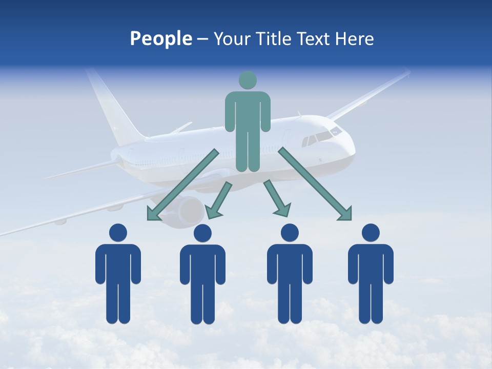 Aviation Travel Sun PowerPoint Template