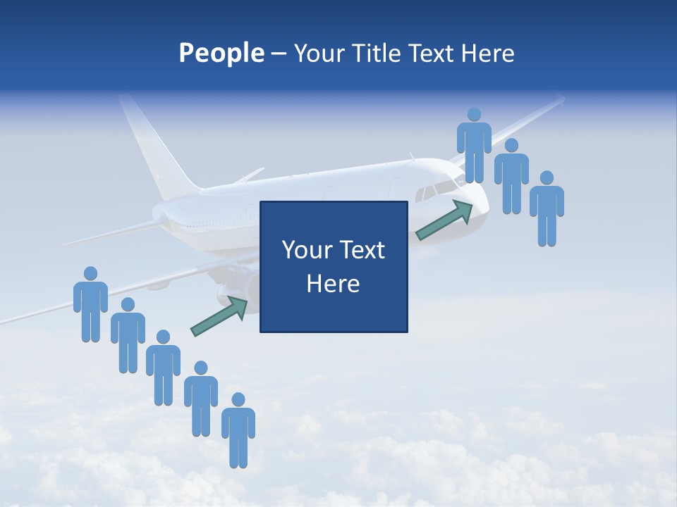 Aviation Travel Sun PowerPoint Template