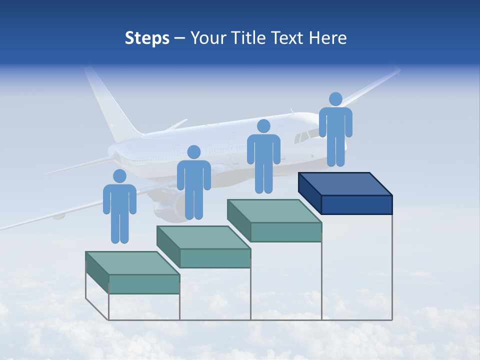 Aviation Travel Sun PowerPoint Template