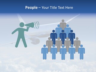 Aviation Travel Sun PowerPoint Template