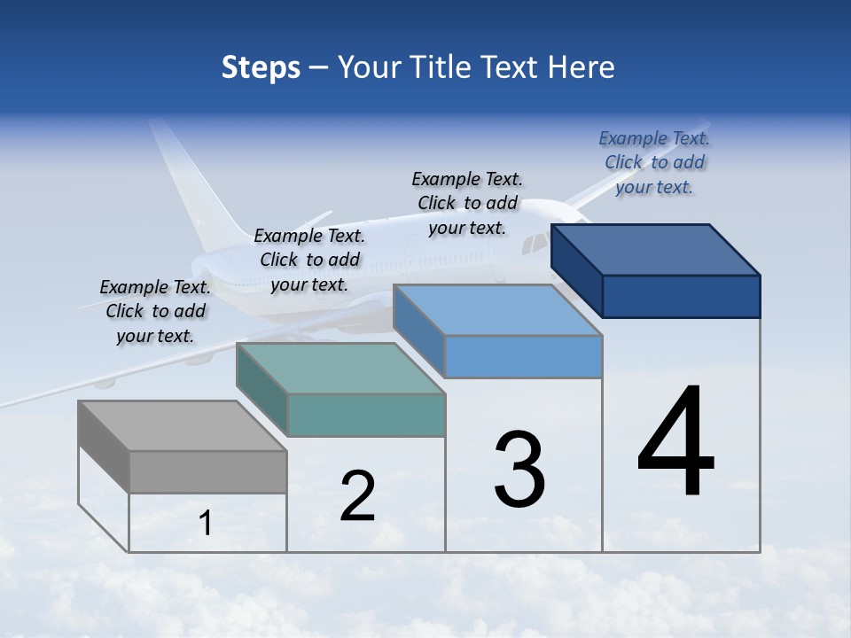 Aviation Travel Sun PowerPoint Template