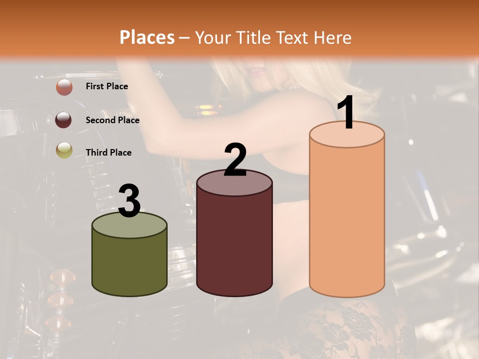 Blonde Tools Sexy PowerPoint Template