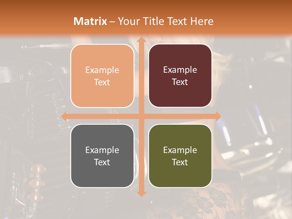 Blonde Tools Sexy PowerPoint Template