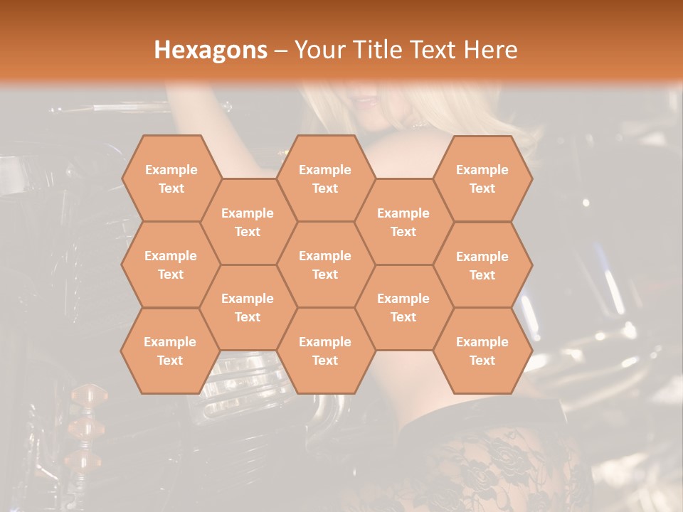 Blonde Tools Sexy PowerPoint Template