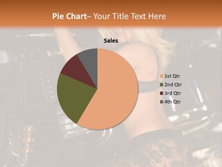 Blonde Tools Sexy PowerPoint Template