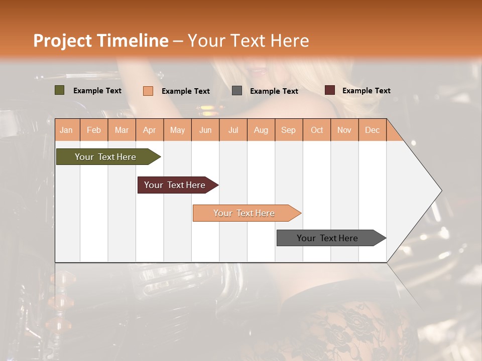 Blonde Tools Sexy PowerPoint Template