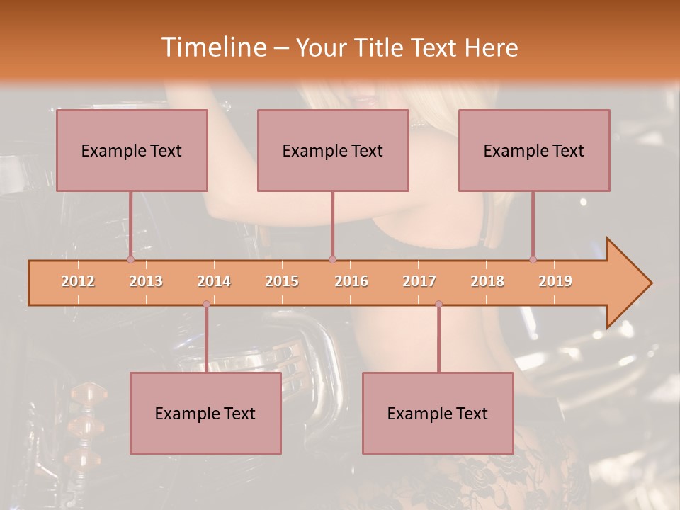 Blonde Tools Sexy PowerPoint Template