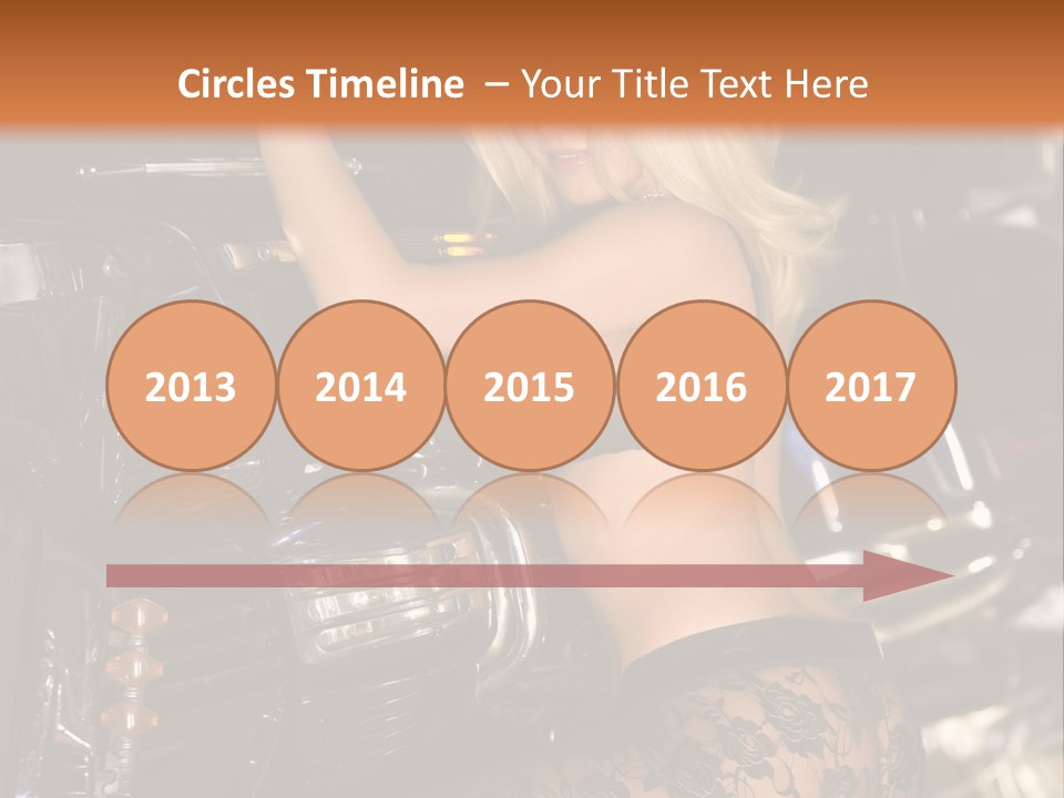 Blonde Tools Sexy PowerPoint Template