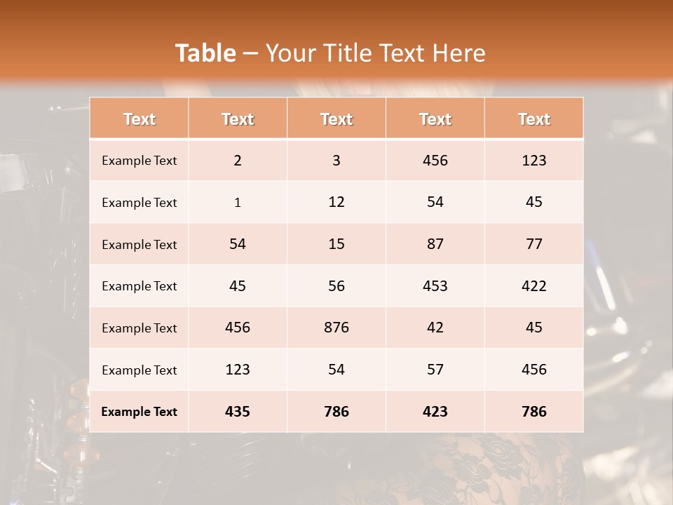 Blonde Tools Sexy PowerPoint Template