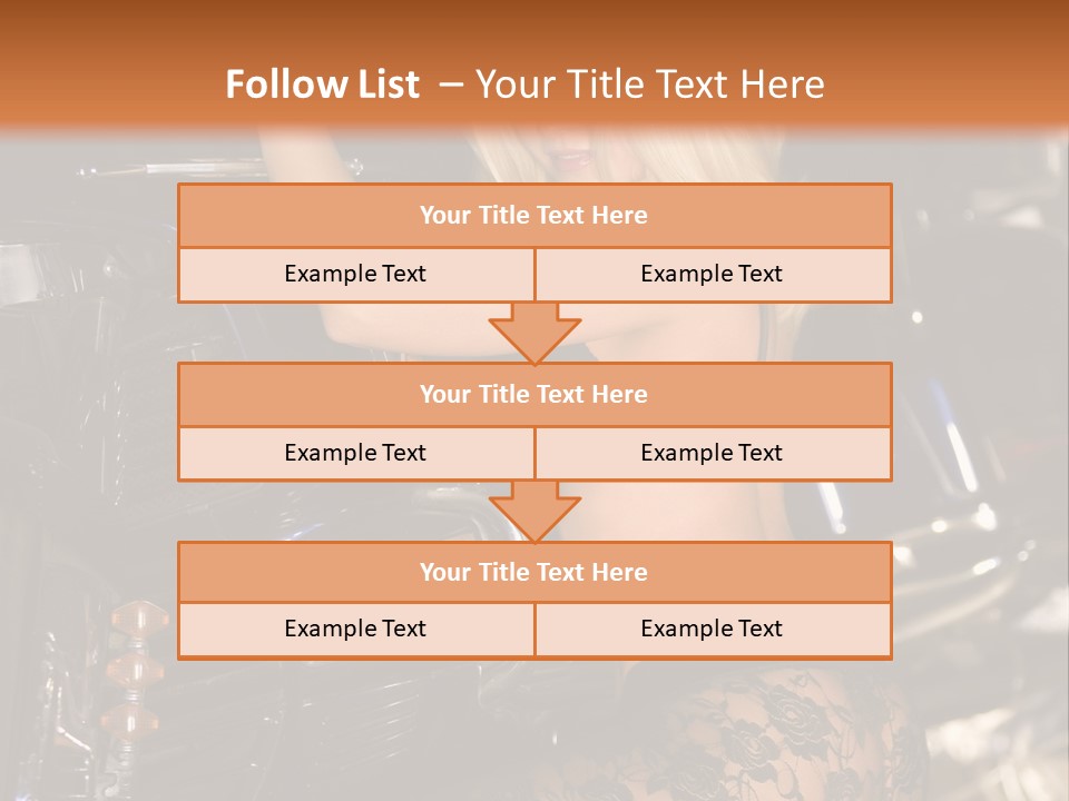 Blonde Tools Sexy PowerPoint Template