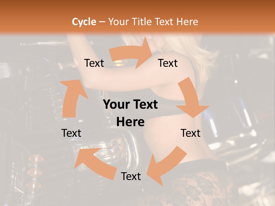 Blonde Tools Sexy PowerPoint Template