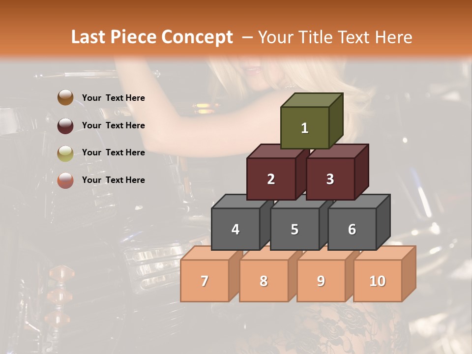 Blonde Tools Sexy PowerPoint Template