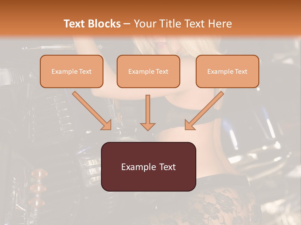 Blonde Tools Sexy PowerPoint Template