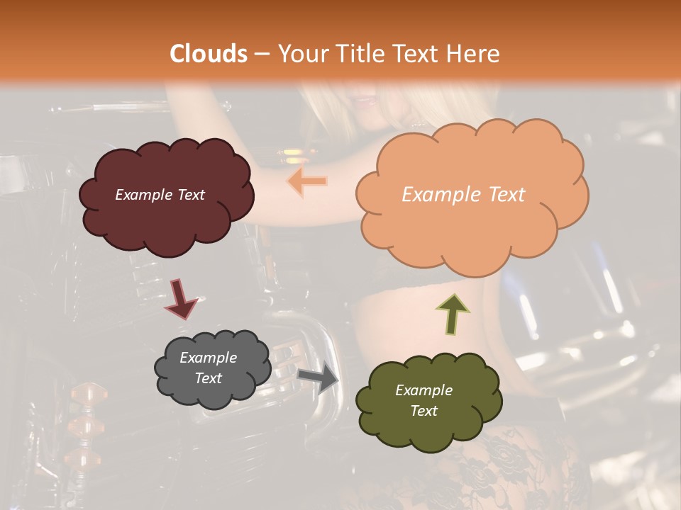 Blonde Tools Sexy PowerPoint Template