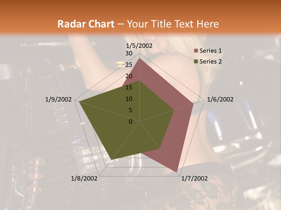 Blonde Tools Sexy PowerPoint Template