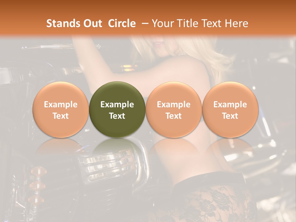 Blonde Tools Sexy PowerPoint Template