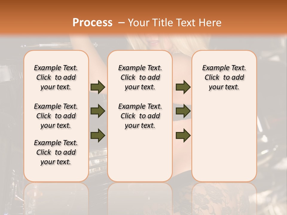 Blonde Tools Sexy PowerPoint Template