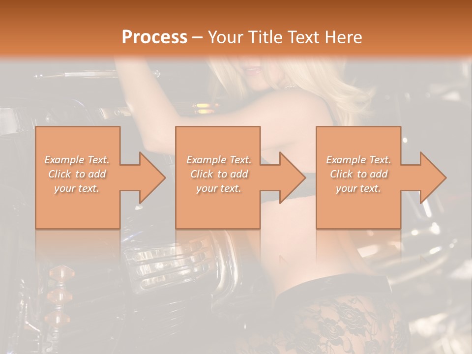 Blonde Tools Sexy PowerPoint Template