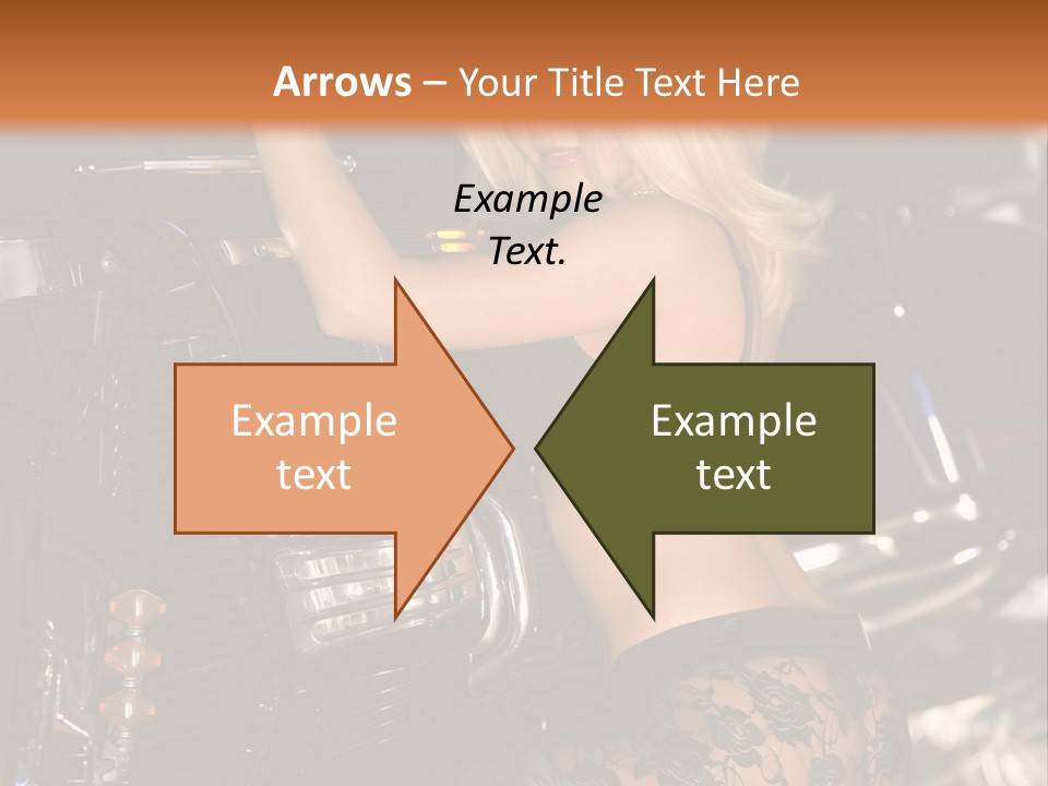 Blonde Tools Sexy PowerPoint Template