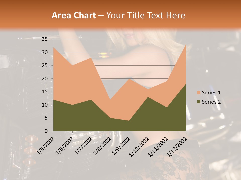 Blonde Tools Sexy PowerPoint Template
