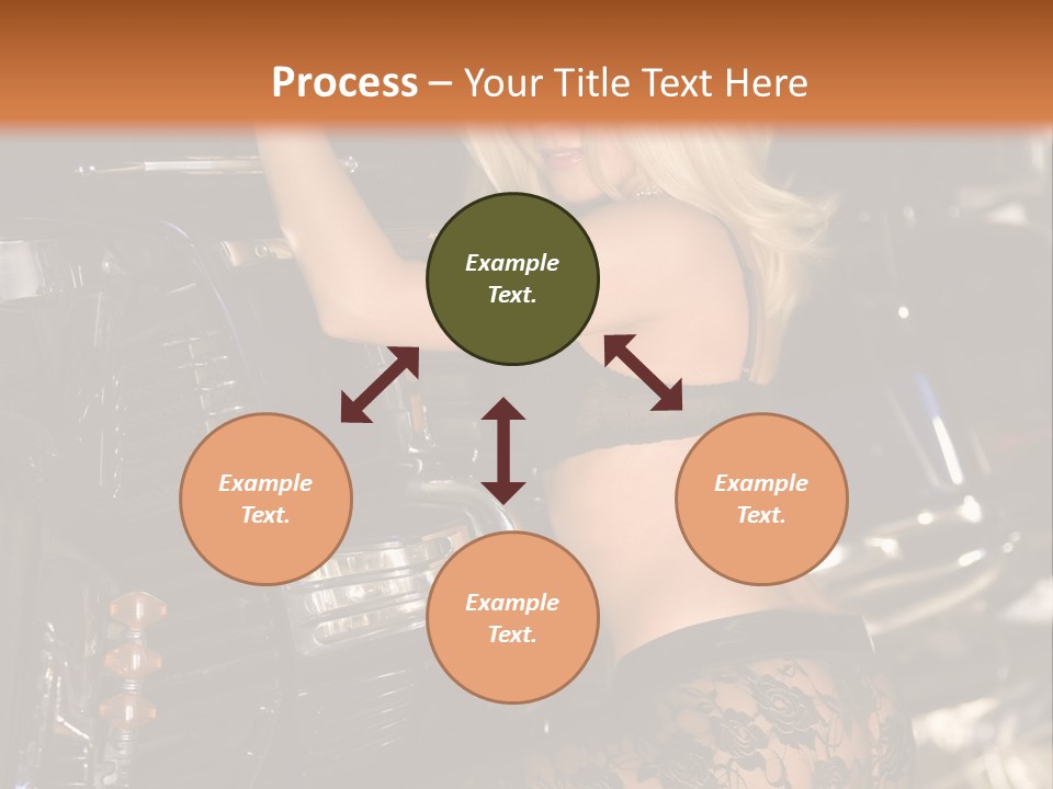 Blonde Tools Sexy PowerPoint Template