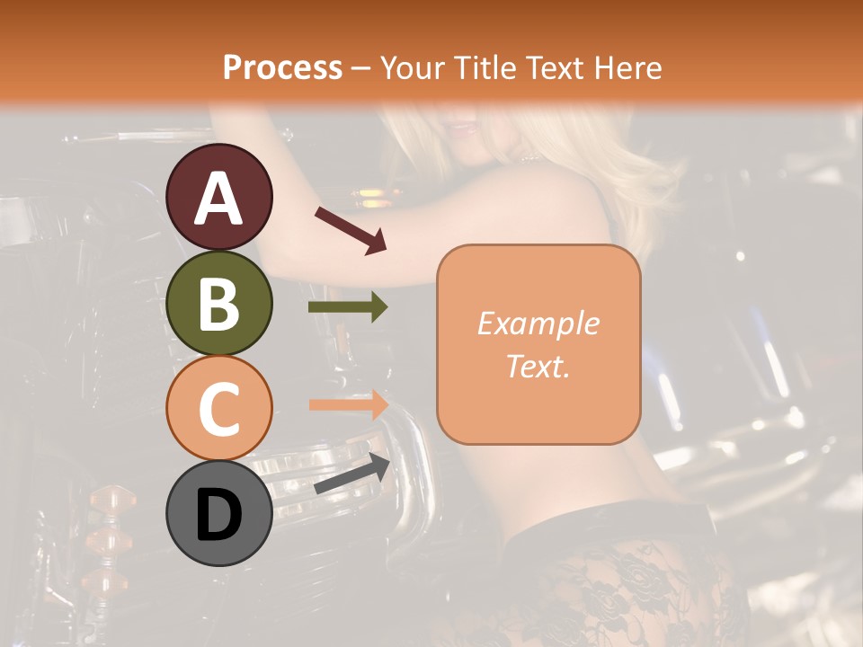 Blonde Tools Sexy PowerPoint Template