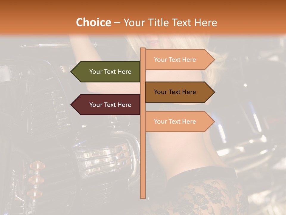 Blonde Tools Sexy PowerPoint Template