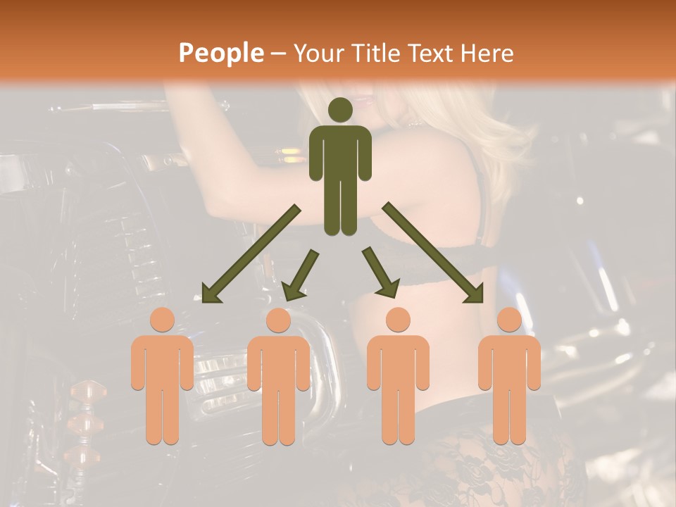 Blonde Tools Sexy PowerPoint Template