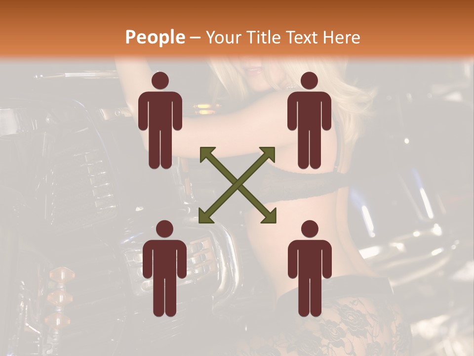 Blonde Tools Sexy PowerPoint Template