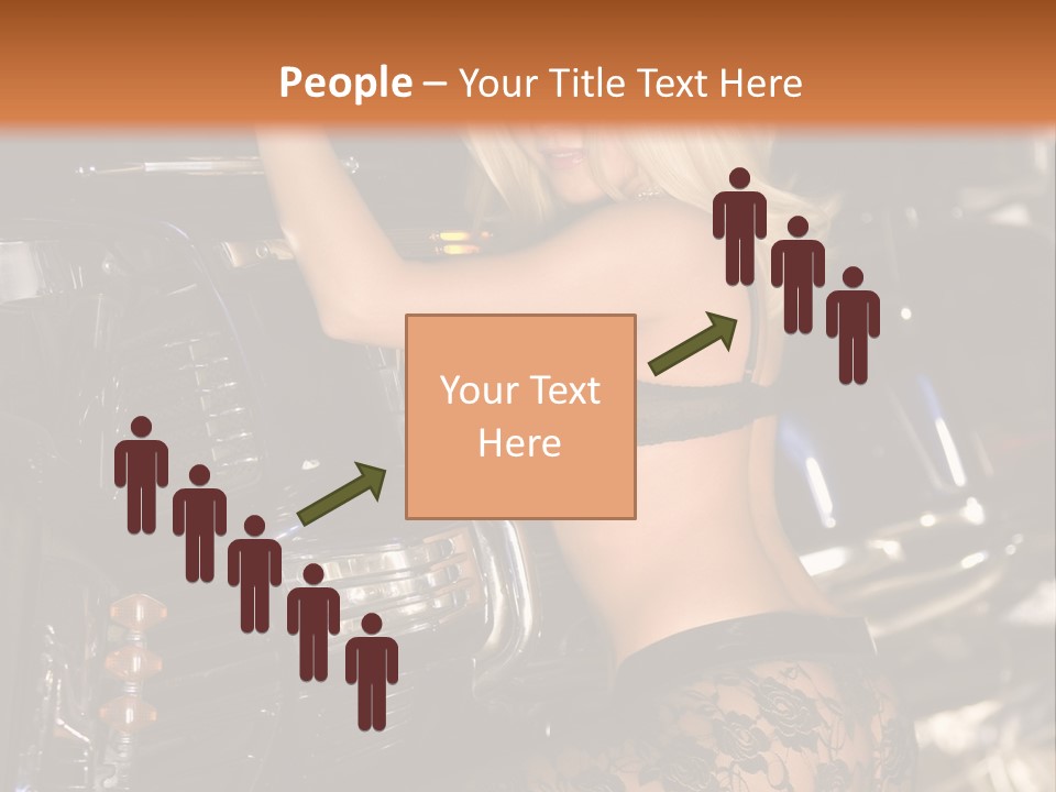 Blonde Tools Sexy PowerPoint Template