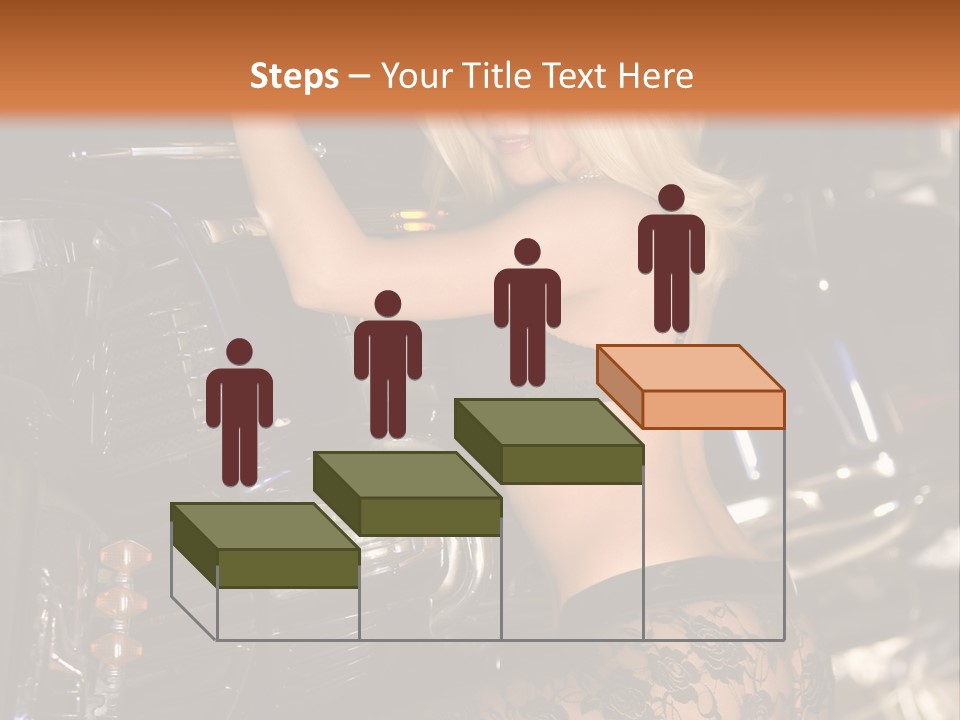 Blonde Tools Sexy PowerPoint Template