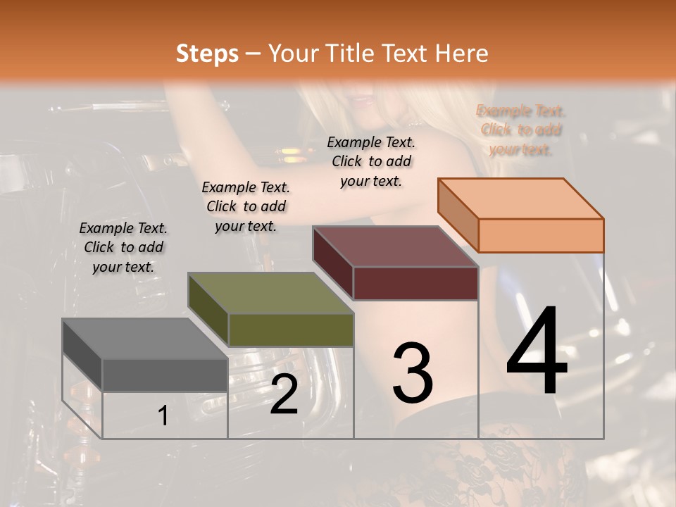 Blonde Tools Sexy PowerPoint Template
