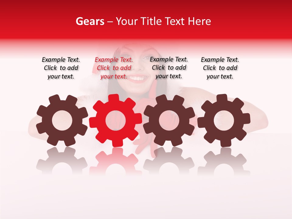 Space Paper Isolated PowerPoint Template