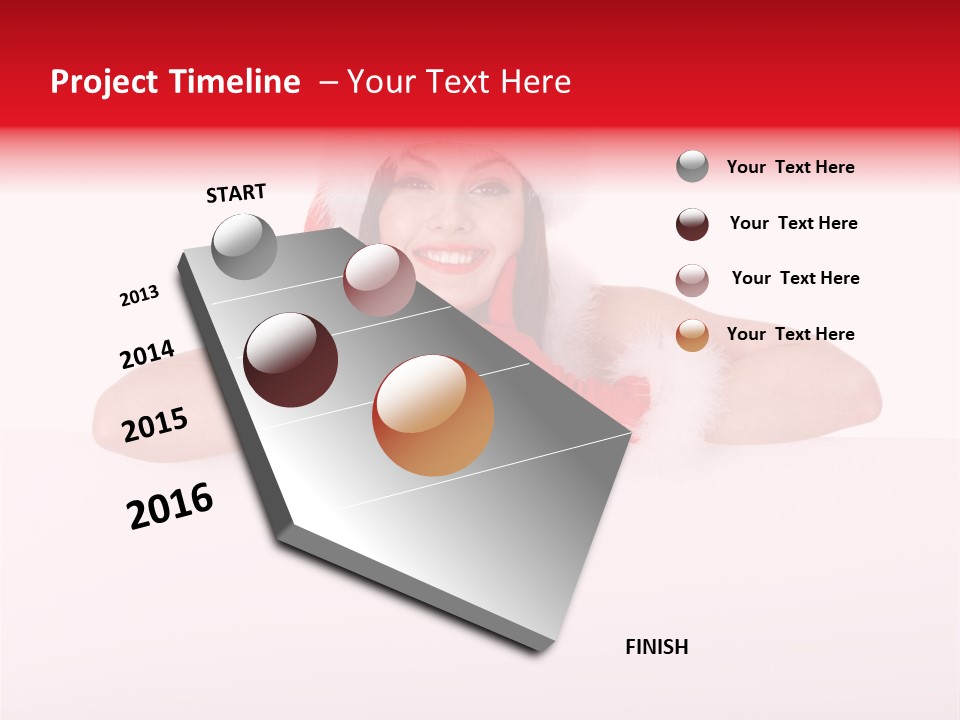 Space Paper Isolated PowerPoint Template