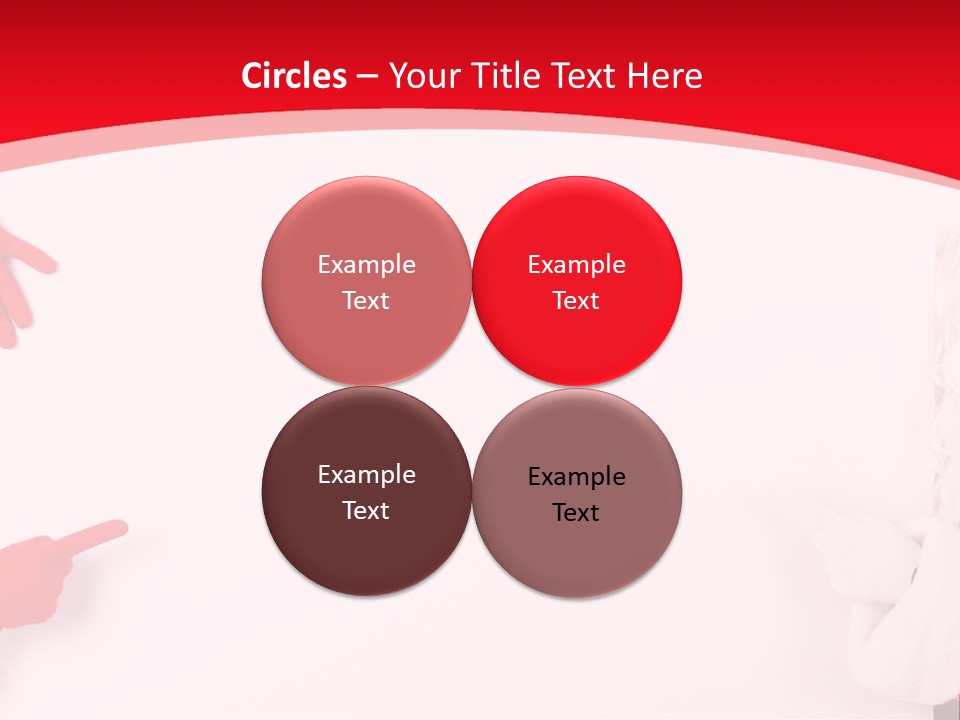 Santa Flyer Hat PowerPoint Template