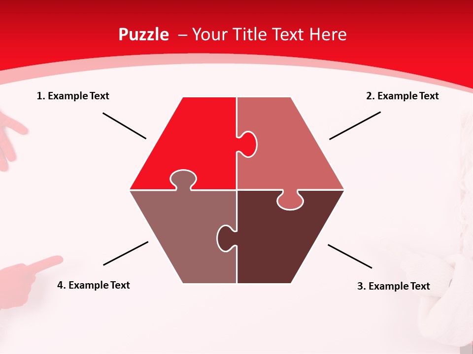 Santa Flyer Hat PowerPoint Template