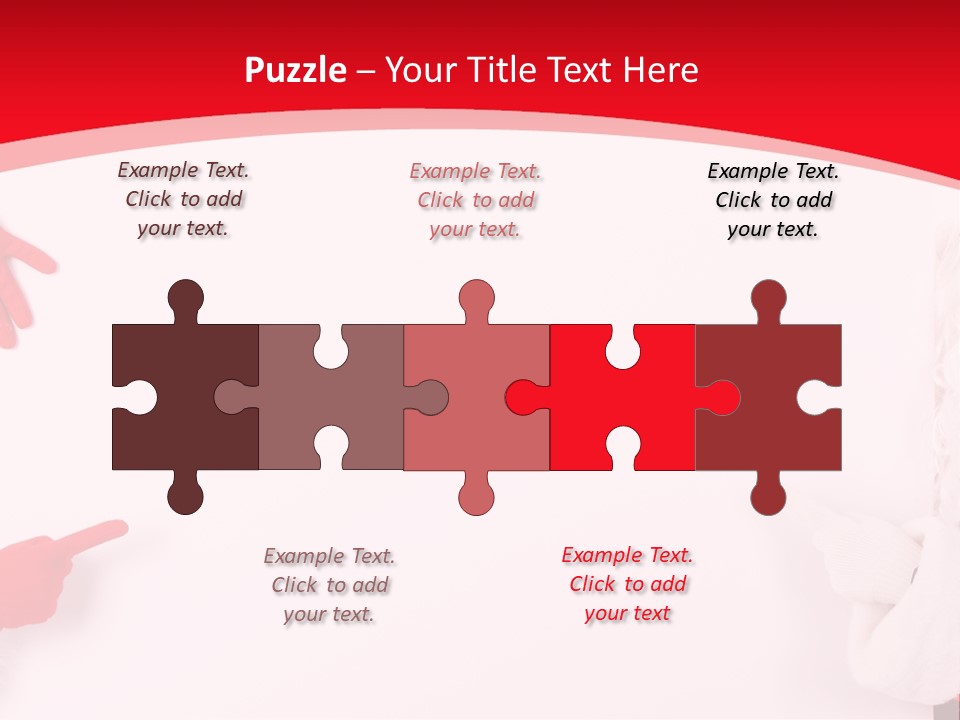 Santa Flyer Hat PowerPoint Template