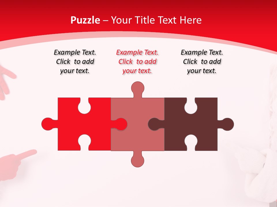 Santa Flyer Hat PowerPoint Template