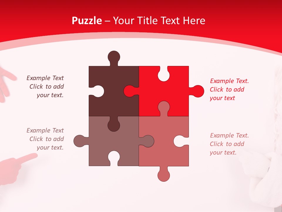 Santa Flyer Hat PowerPoint Template