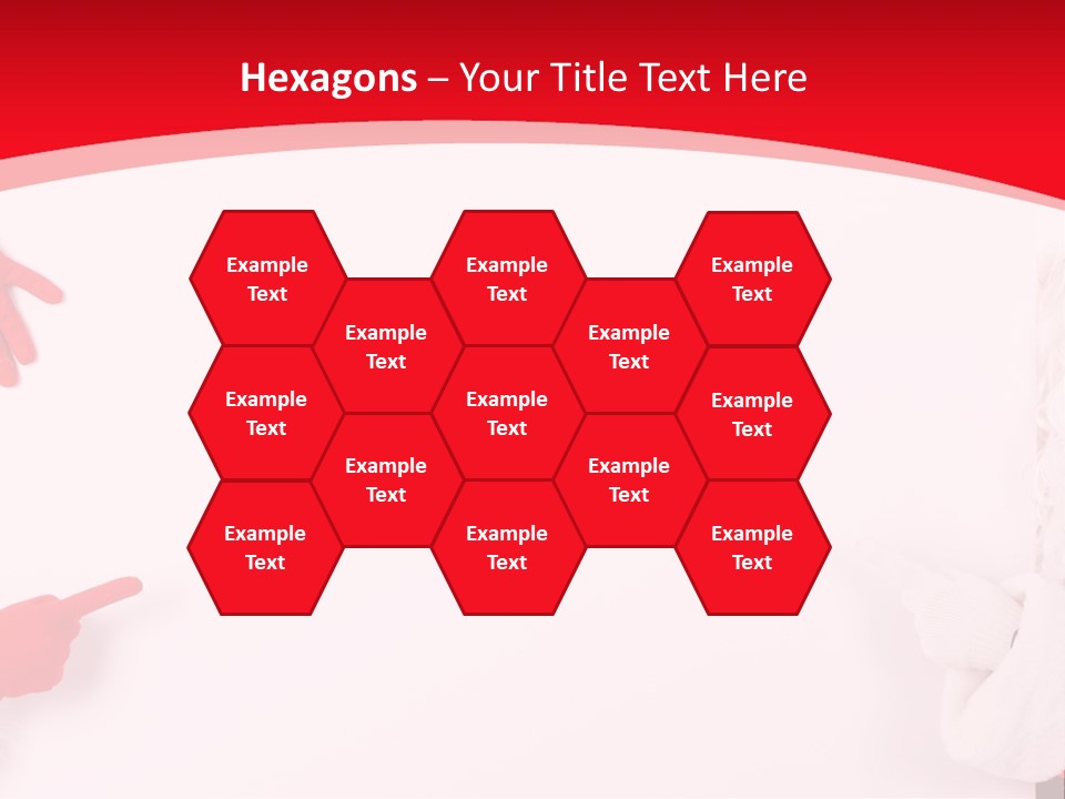 Santa Flyer Hat PowerPoint Template