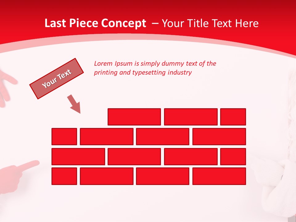 Santa Flyer Hat PowerPoint Template